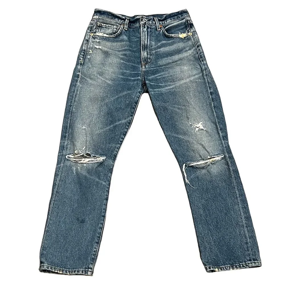 Citizens of Humanity 'Dree Crop' High Rise Slim Straight Jean, USA, 26